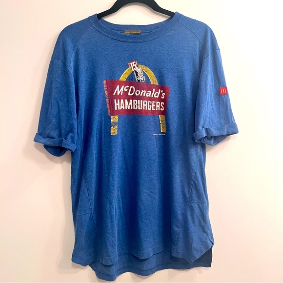 McDonald's Shirts Apparel Collection Mcdonalds Hamburger Tee Medium